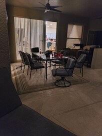 Patio
Also has grill and outdoor bathroom