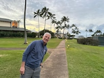 First day walk to Poipu beach