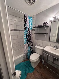 One bathroom-clean