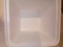 Our ice bucket full of hair and dirt or who knows what