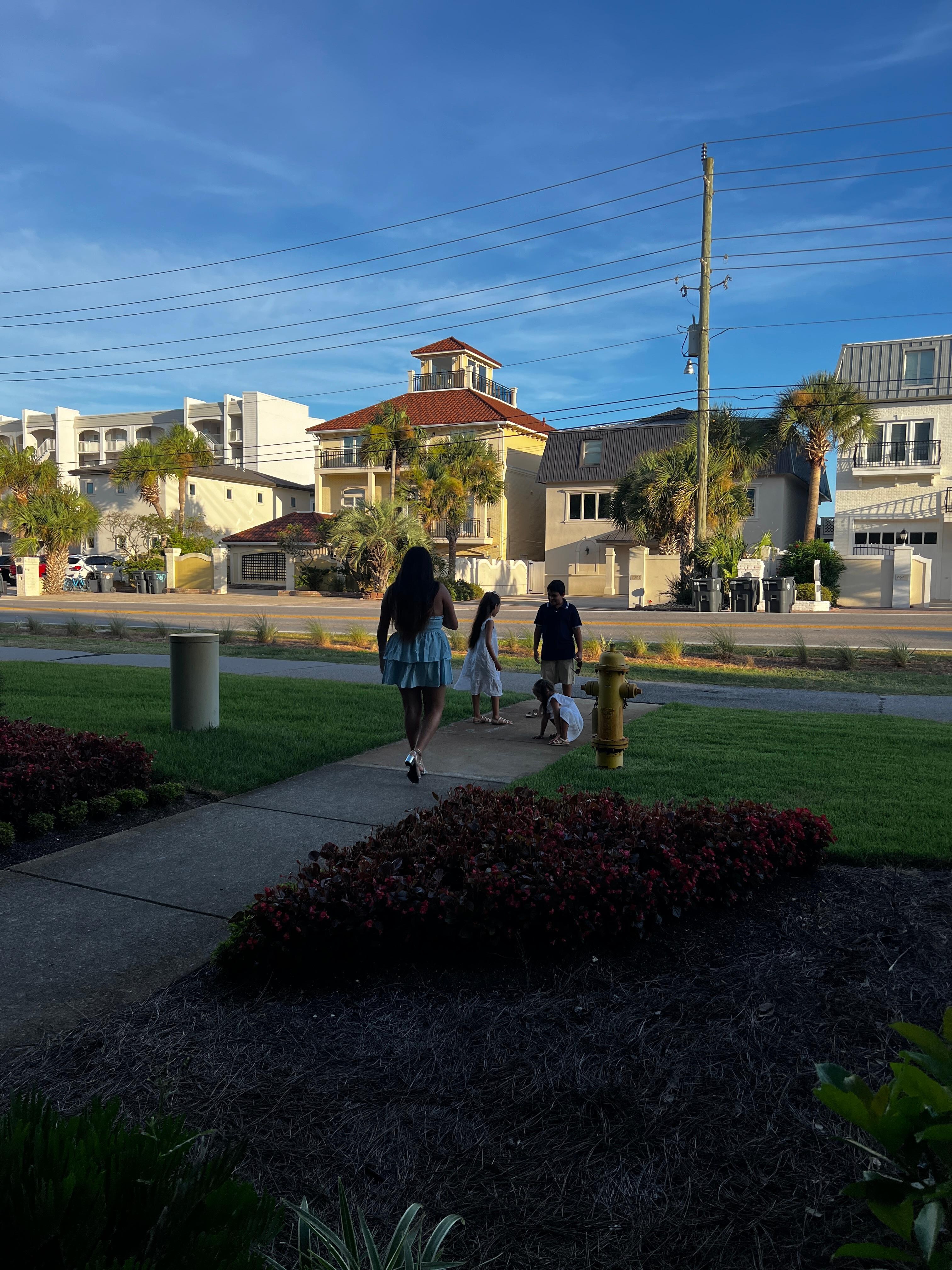 Easy walk right out the front door