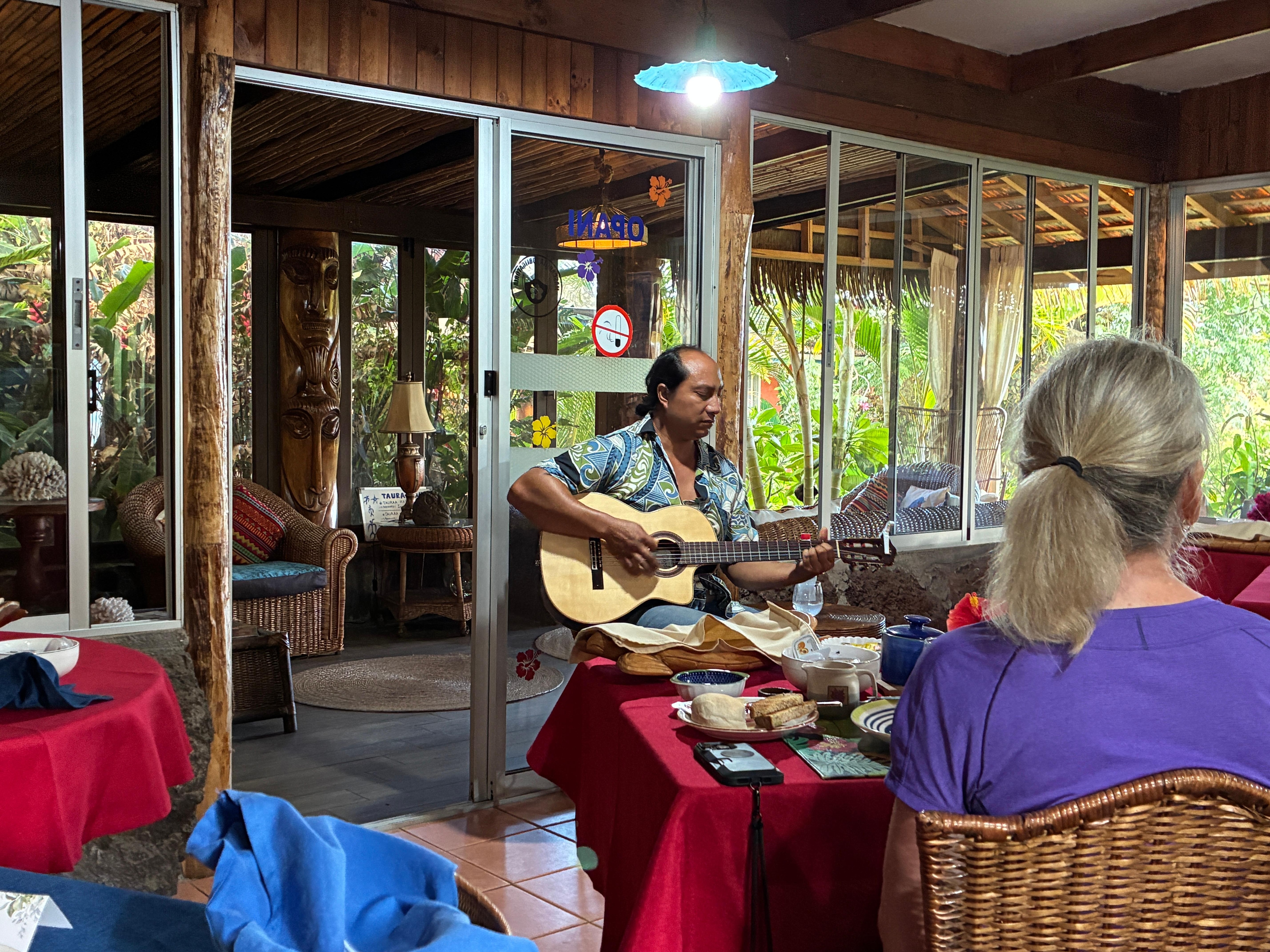 Birthday breakfast for a guest
