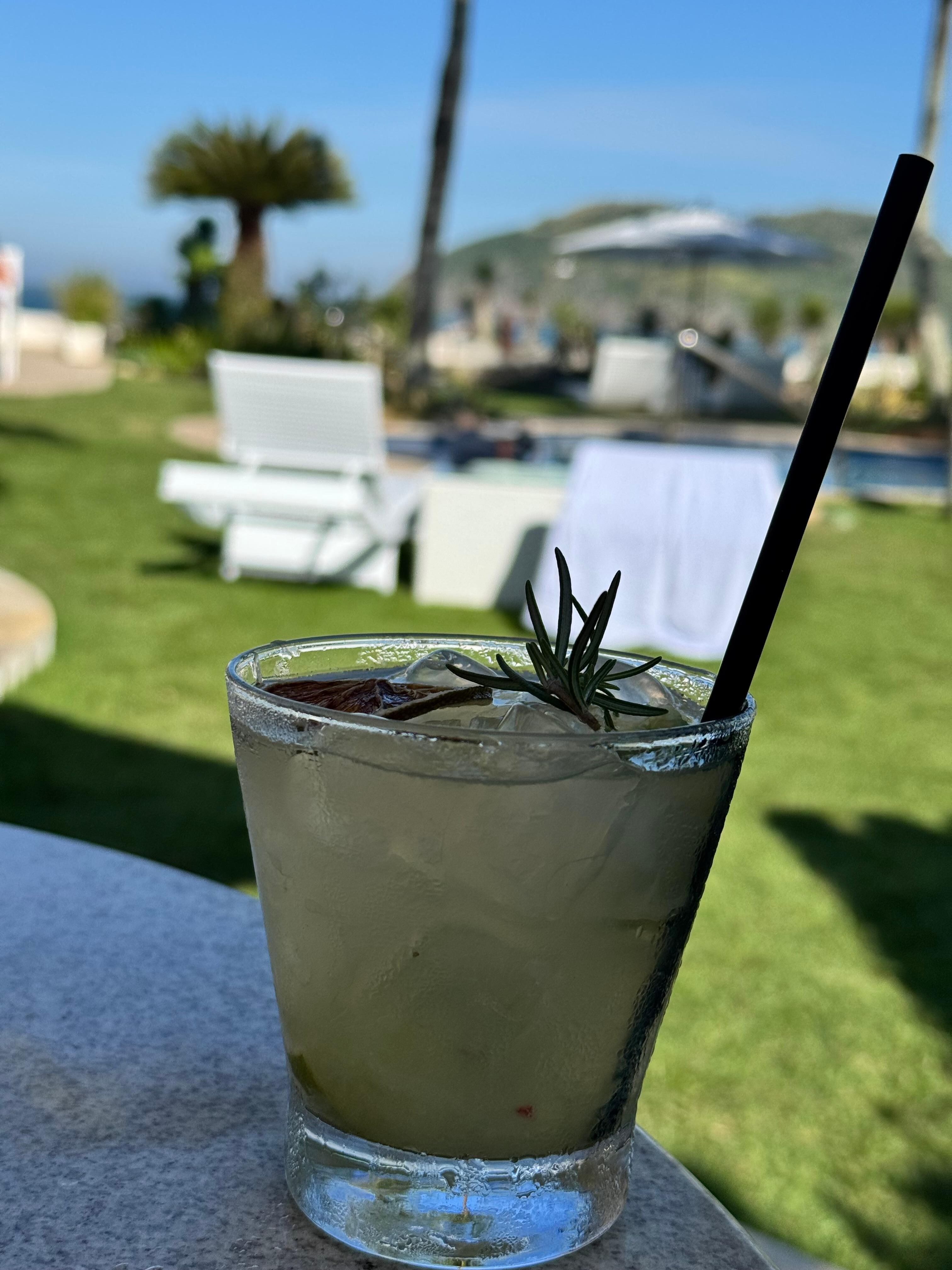 Classic caipirinha