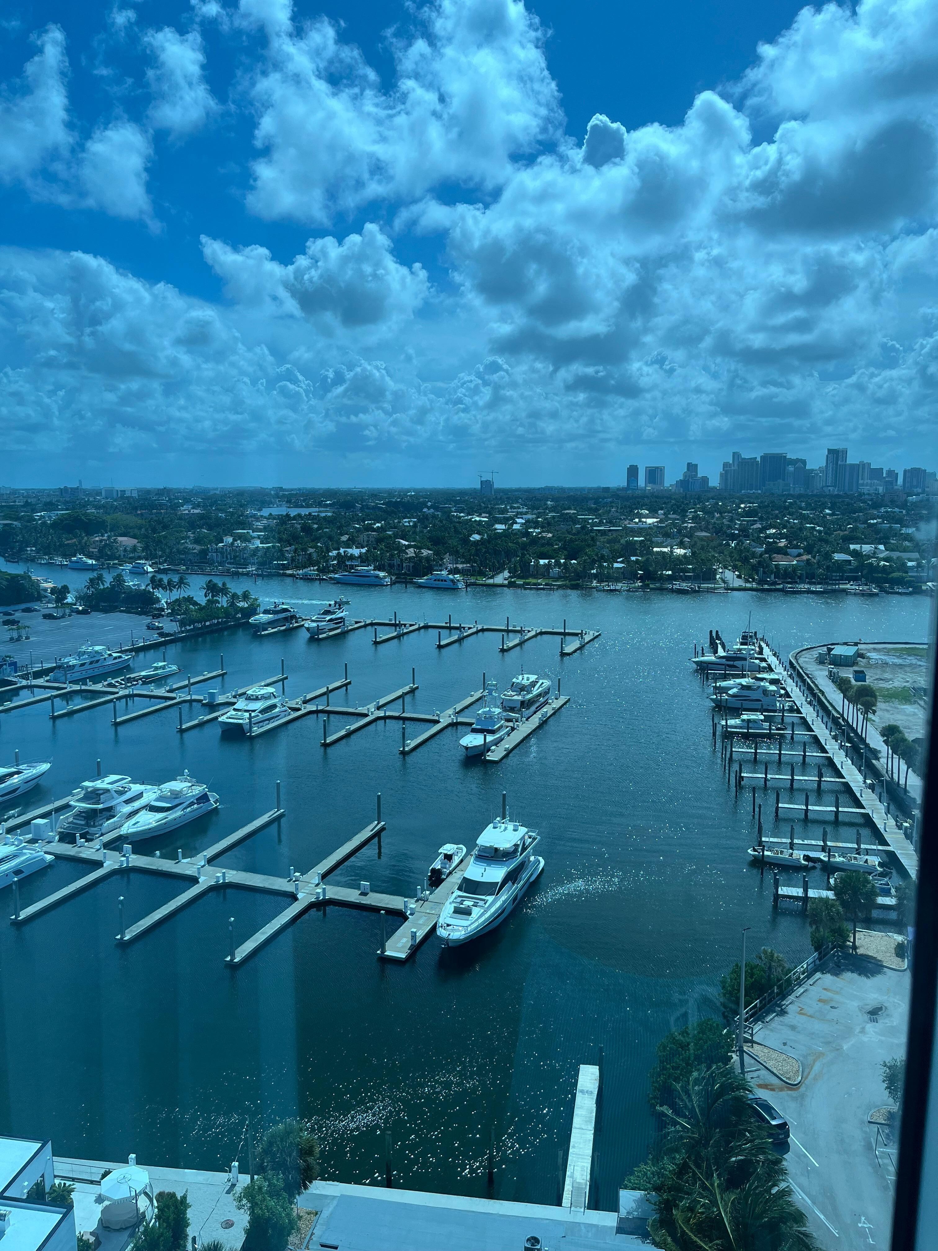 King, marina view