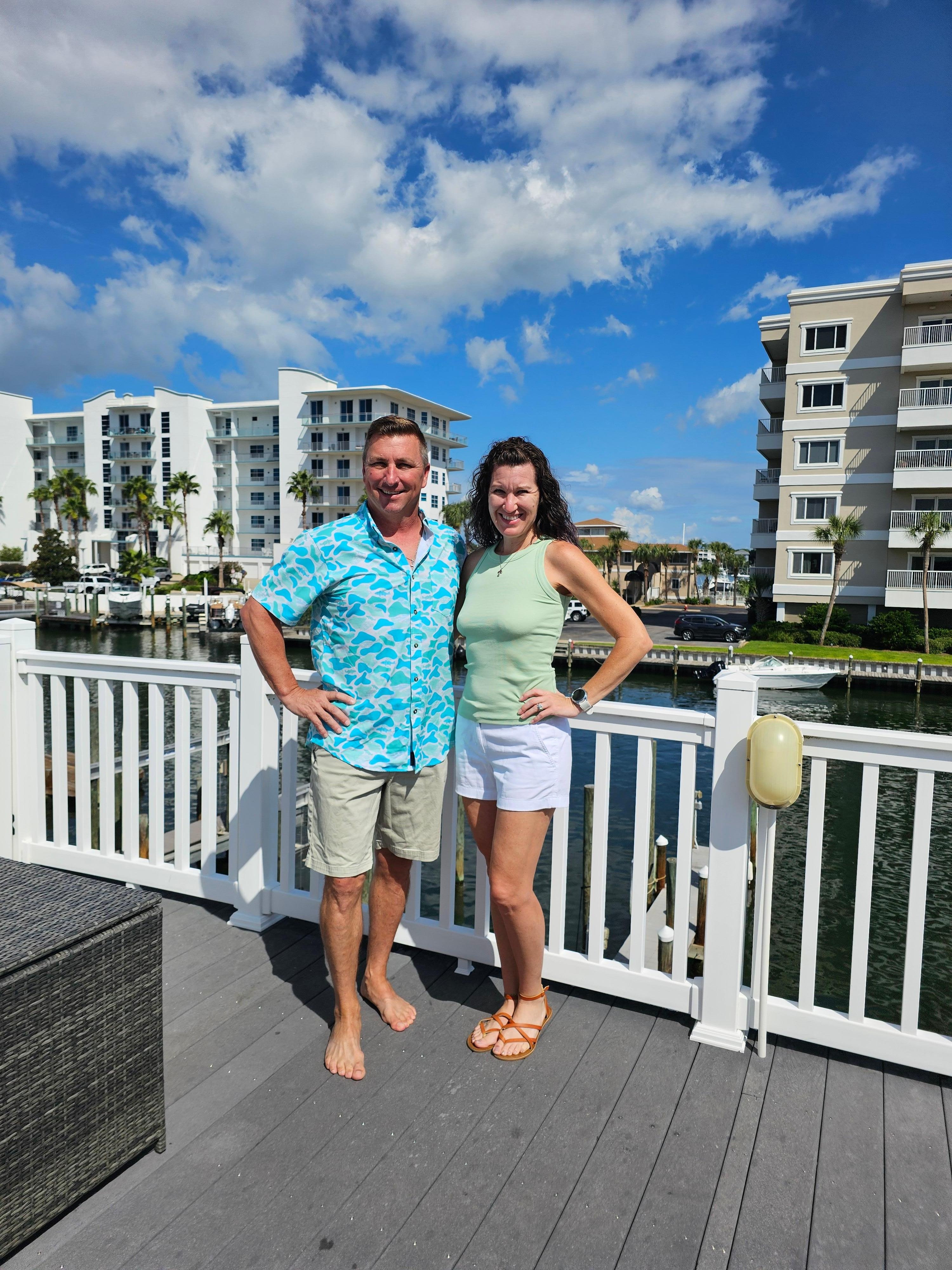 Picture of view from top balcony