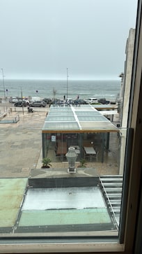 View from hotel bedroom