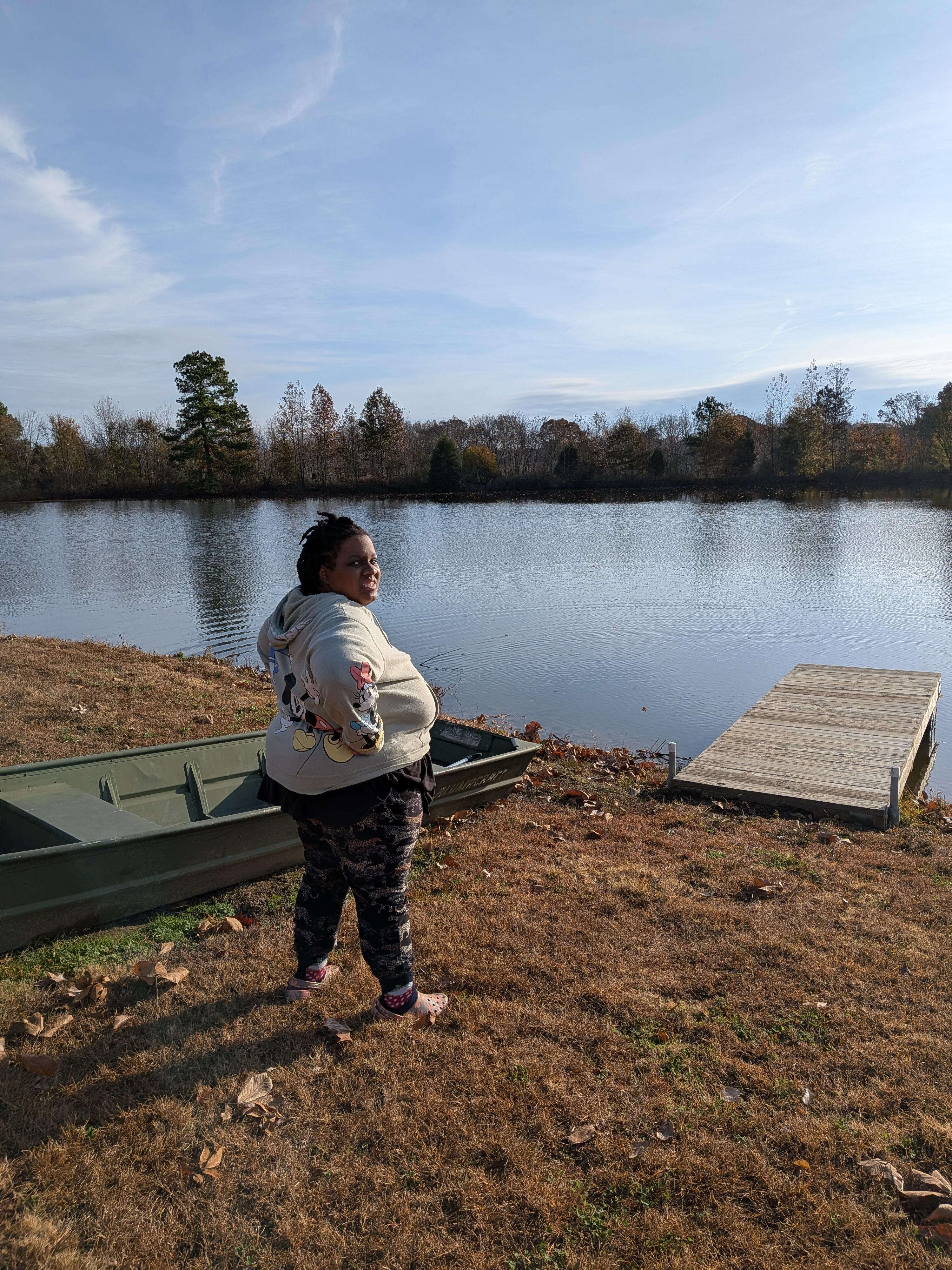 Mom do we have time to take the boat out?