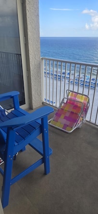 Balcony with beautiful view