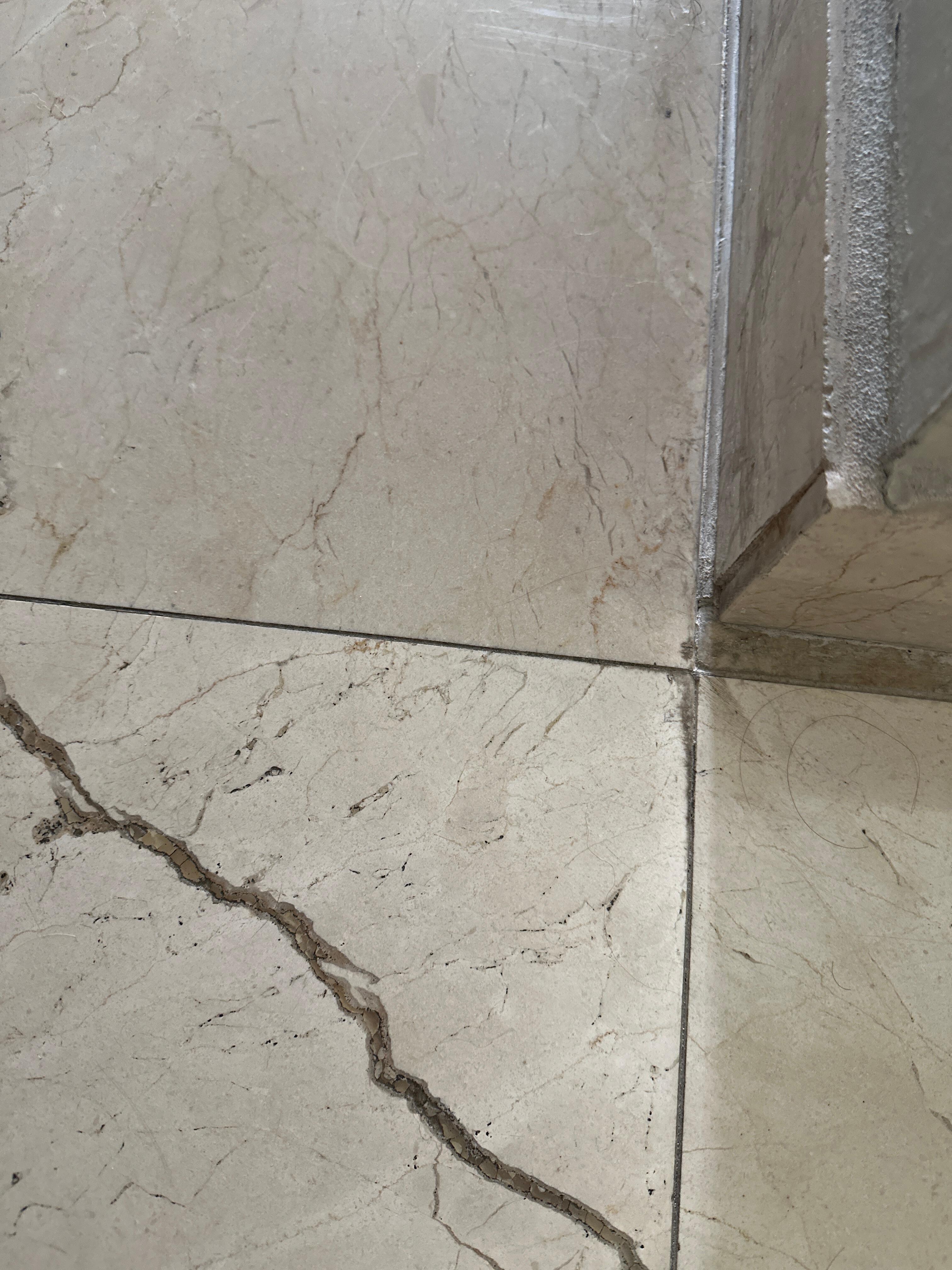 Floors were dirty
