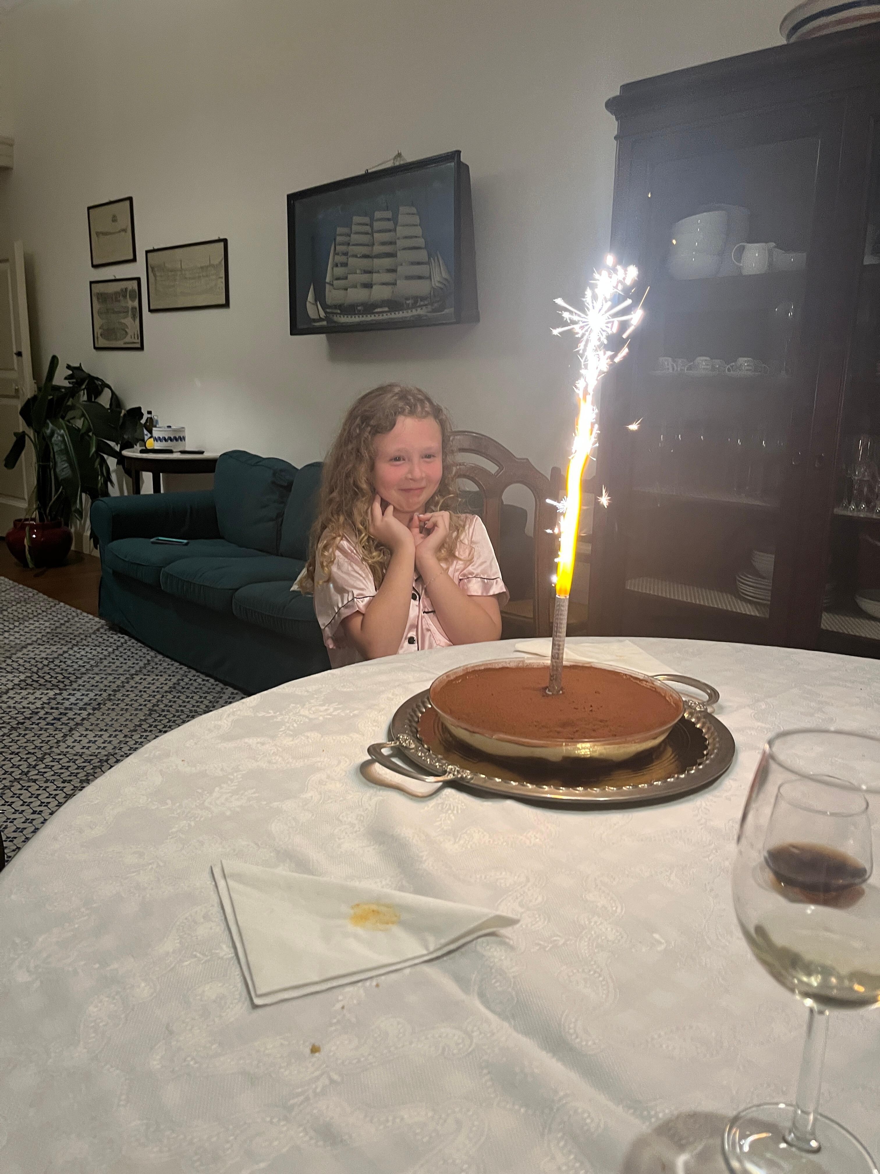 Pizza Dessert with a nice surprise