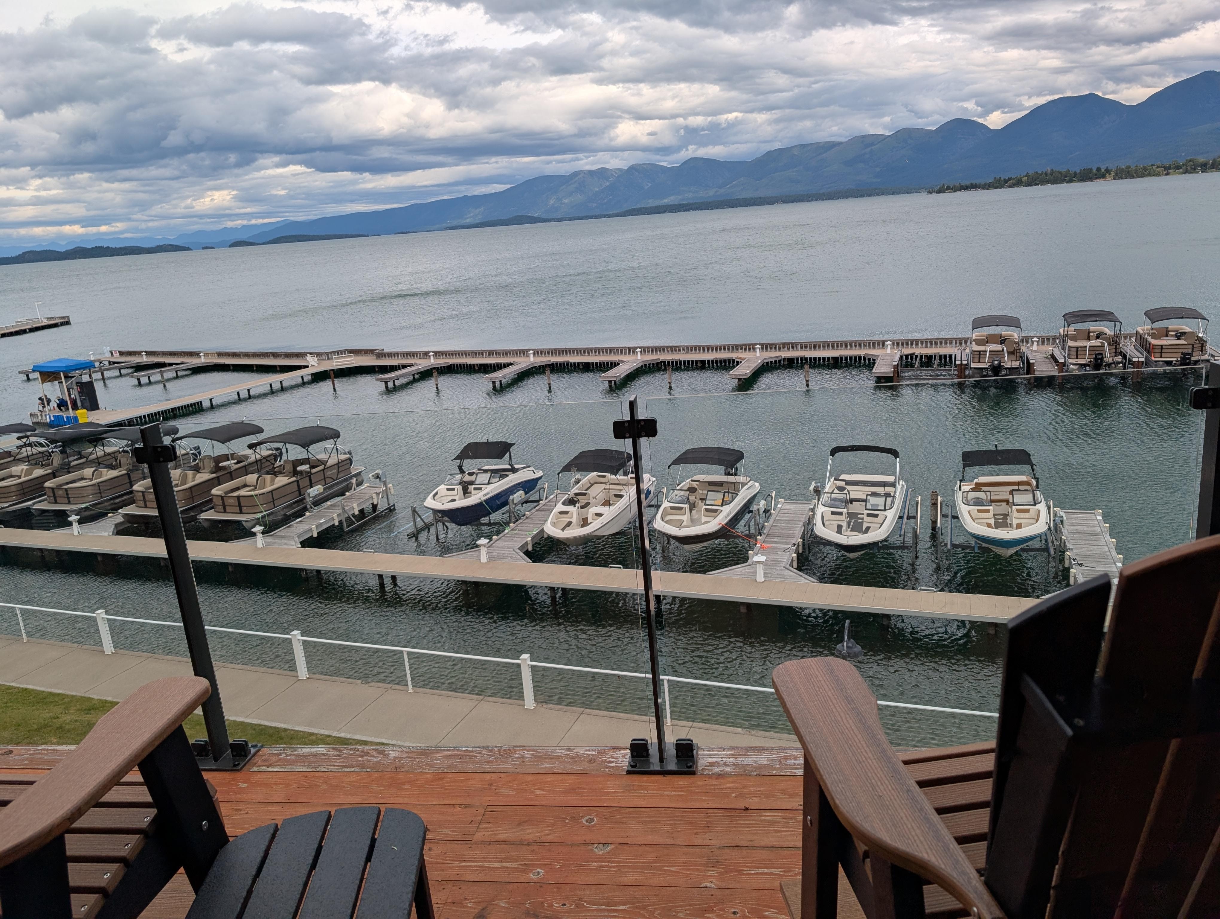 View from balcony 