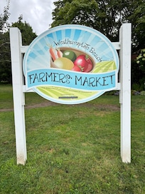 Great farmers market in town.