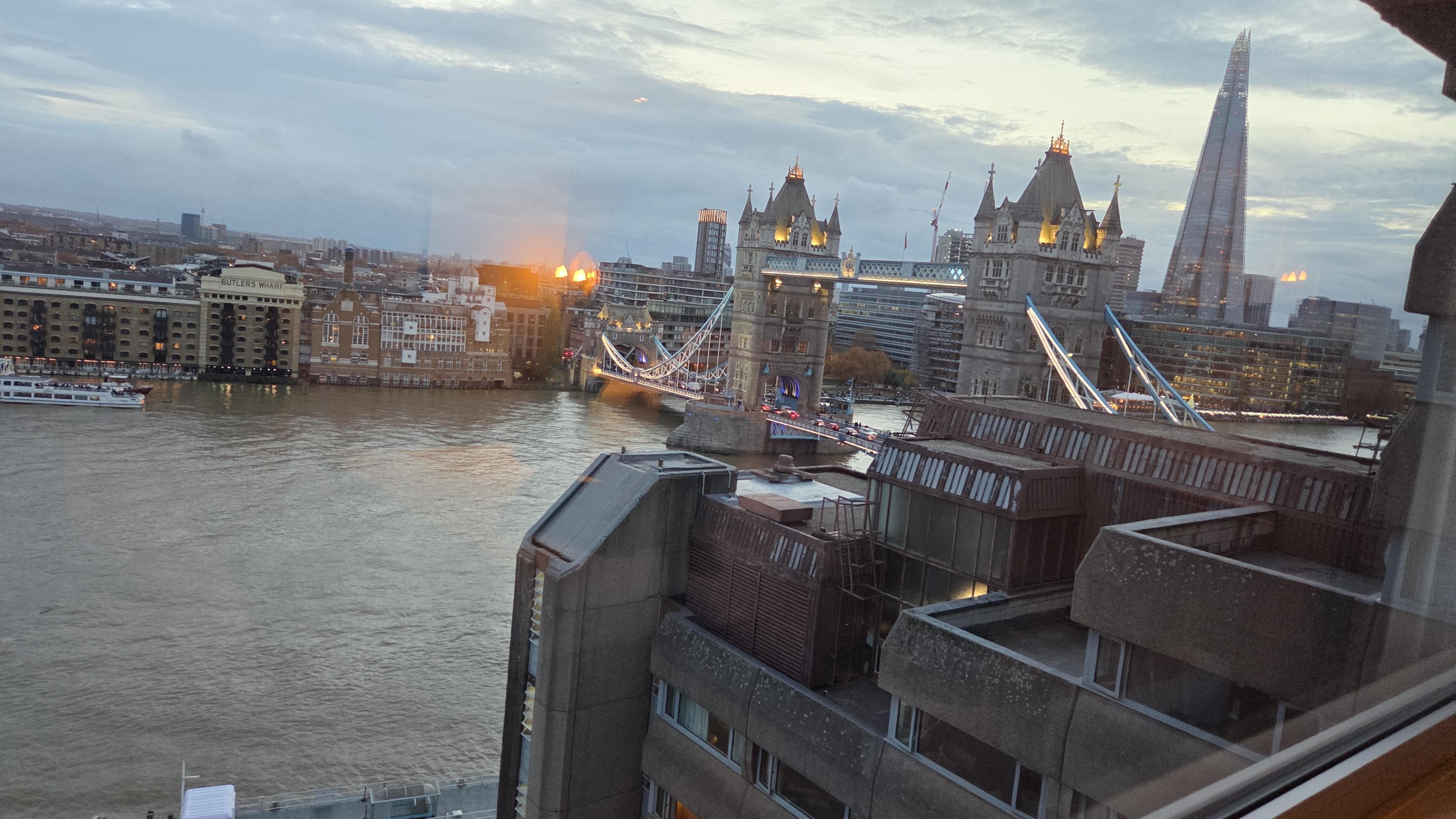 View from our room on the 11th floor