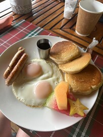 We didn't expect such traditional, and excellent , American style breakfast choices.