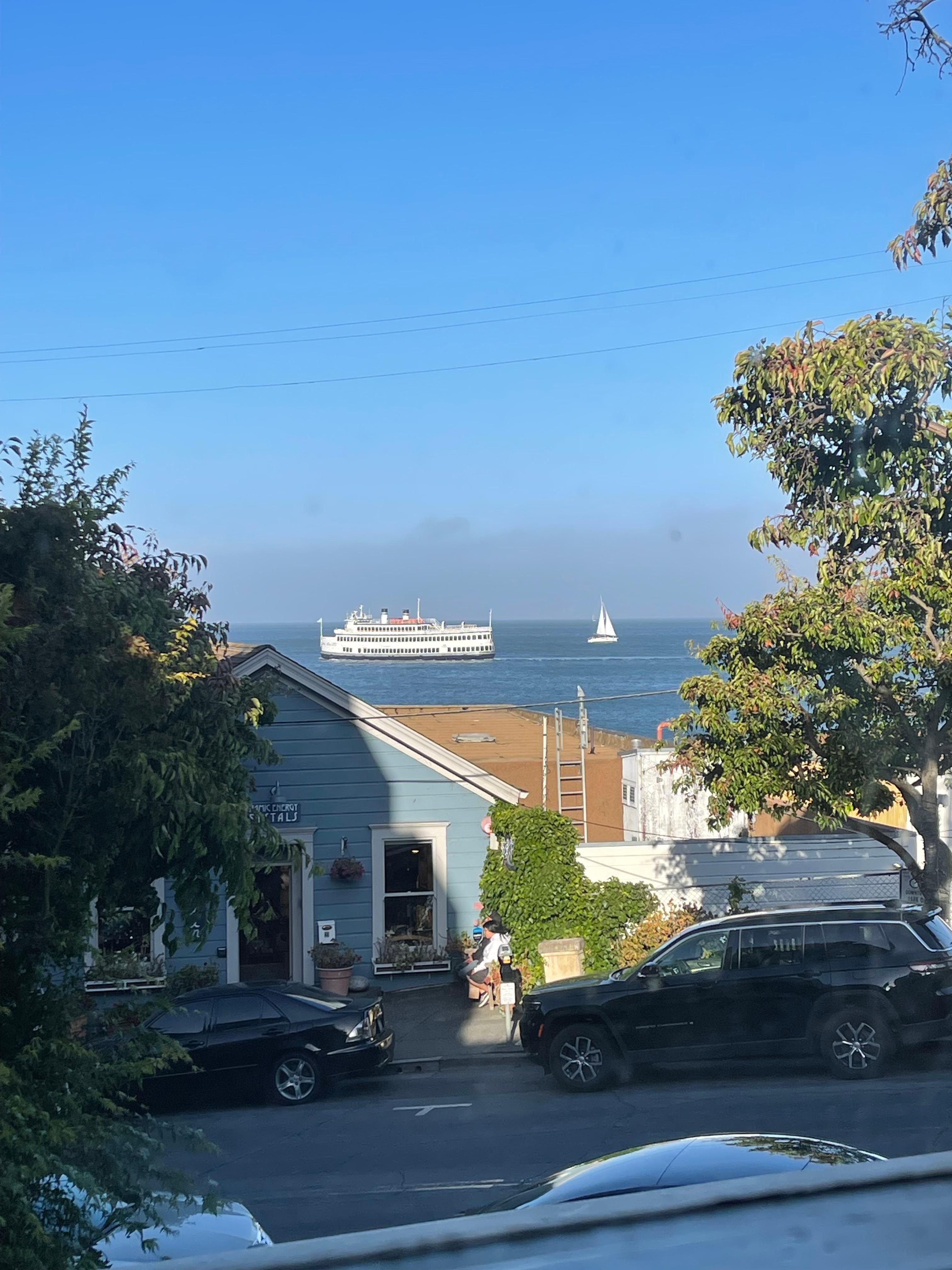 Lovely view of SanFrancisco bay
