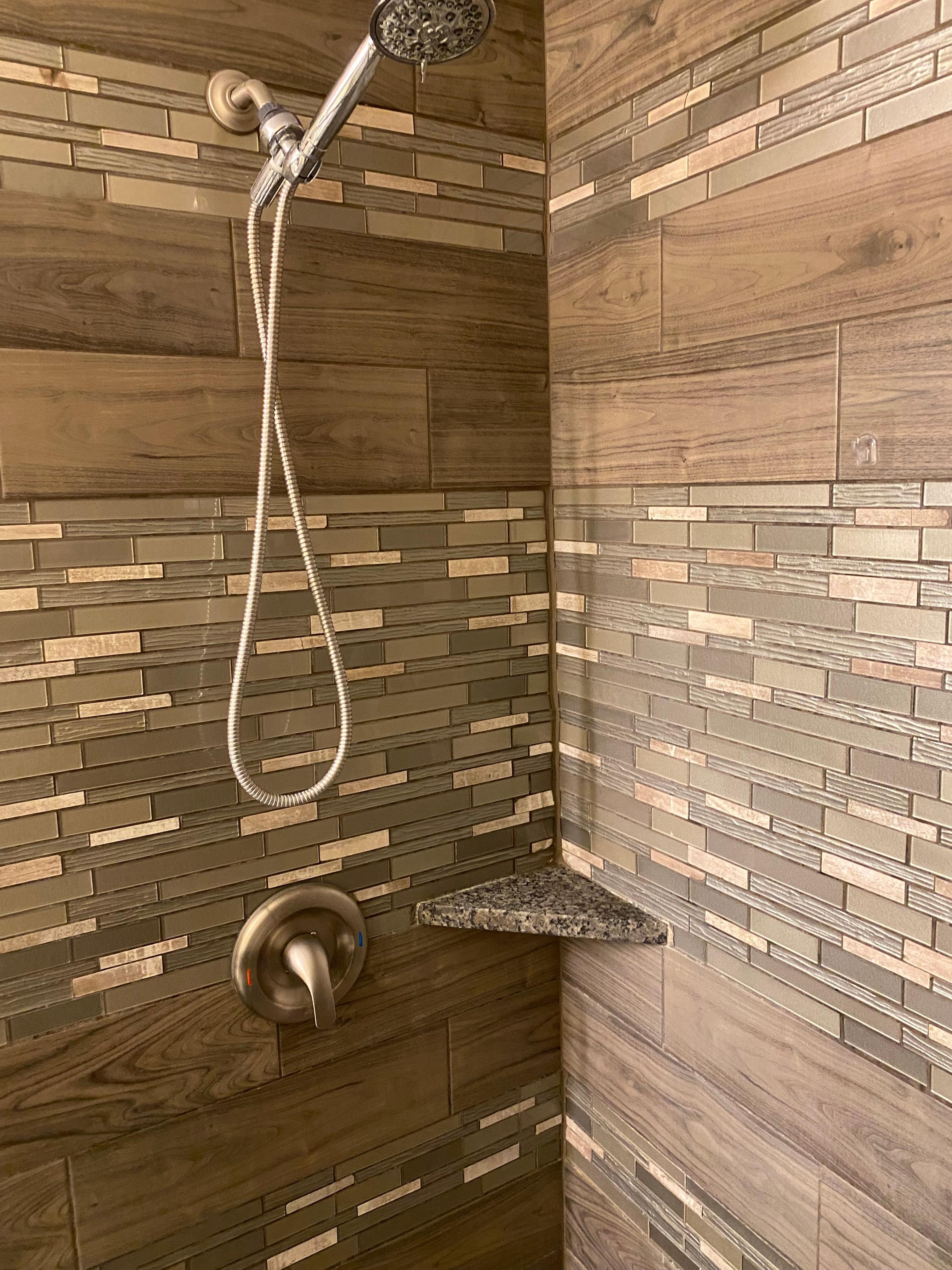 Master bath shower