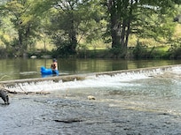 The river was so welcoming and we enjoyed it every day!