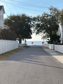 View from the driveway!