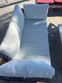 Ripped cushions