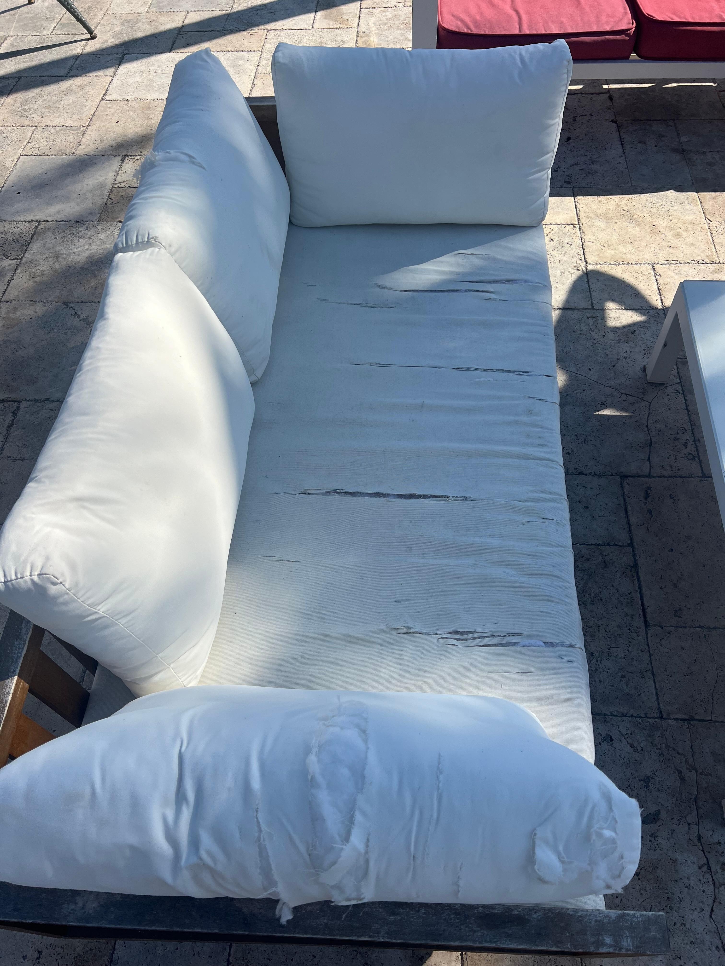 Ripped cushions