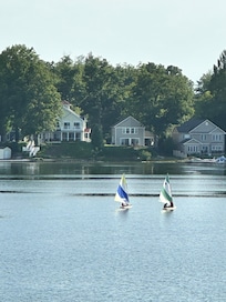 Quiet evening on the lake