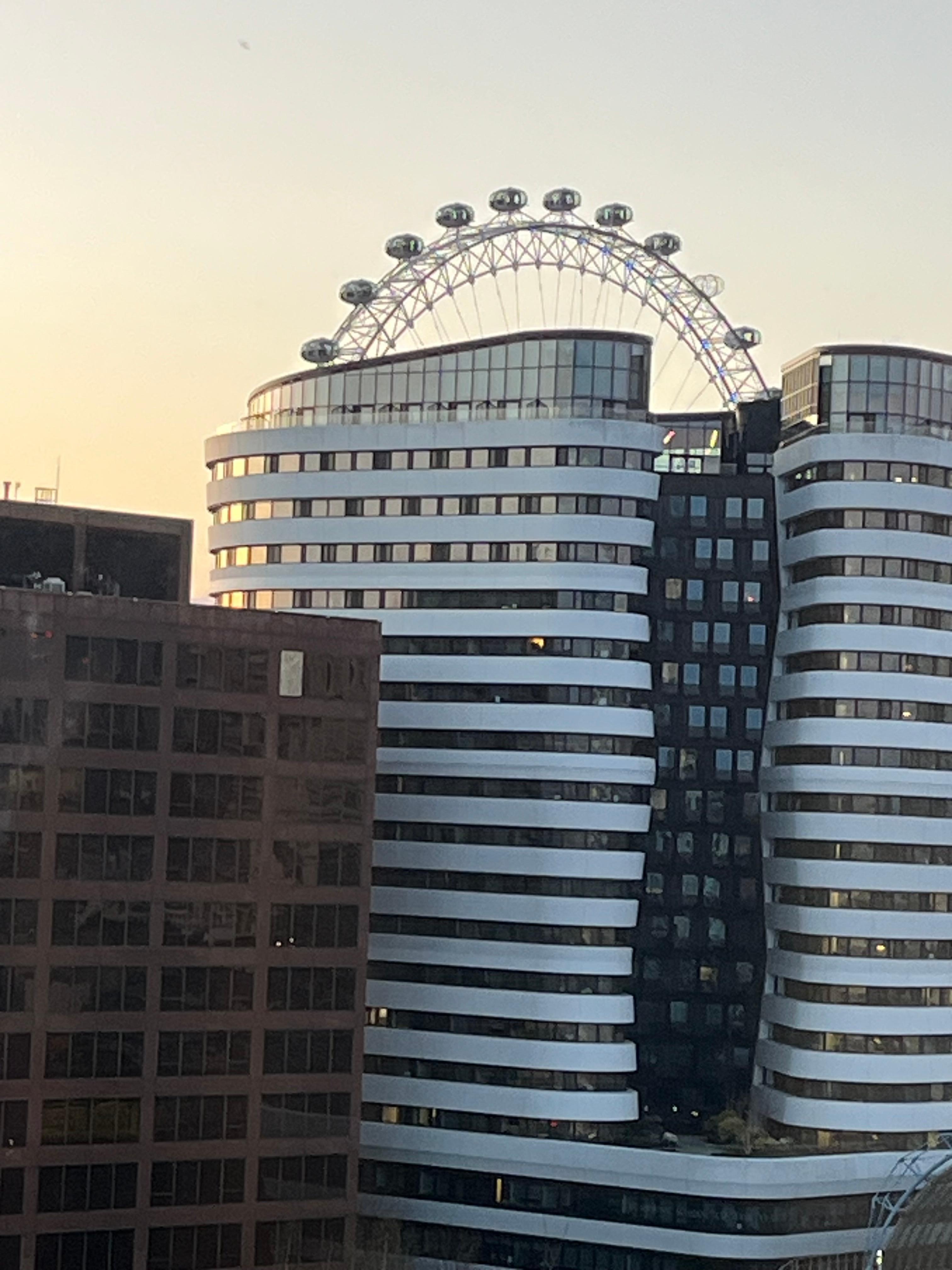 Ausblick aus dem Hotelzimmer 10. Etage