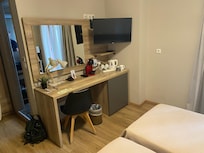 The room