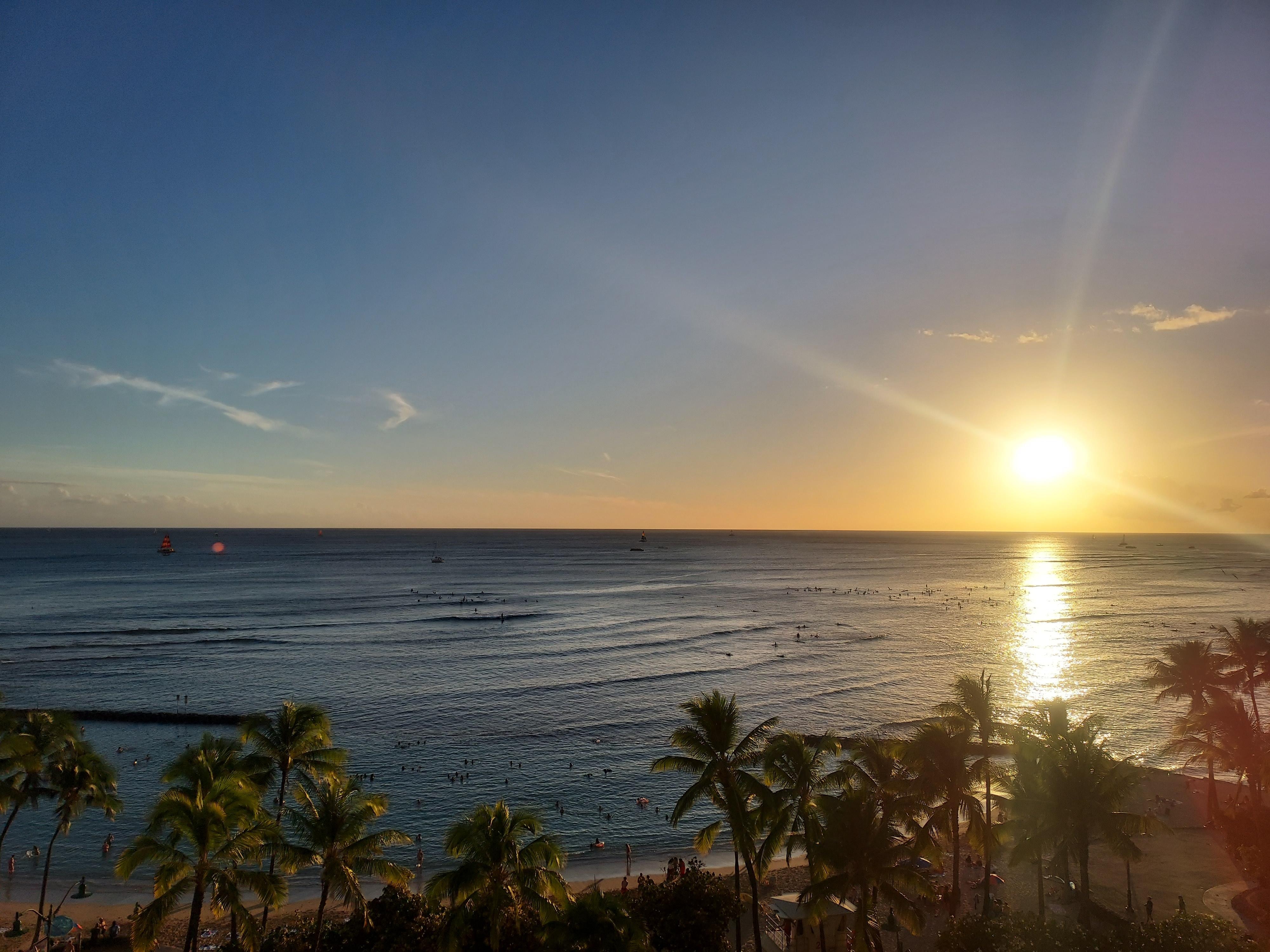 View from our balacony