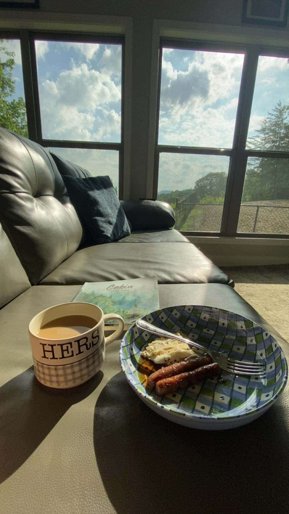 Breakfast with a view