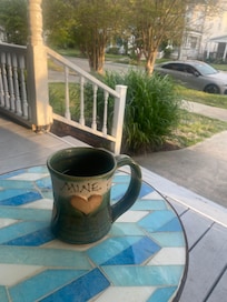 Coffee in the mornings