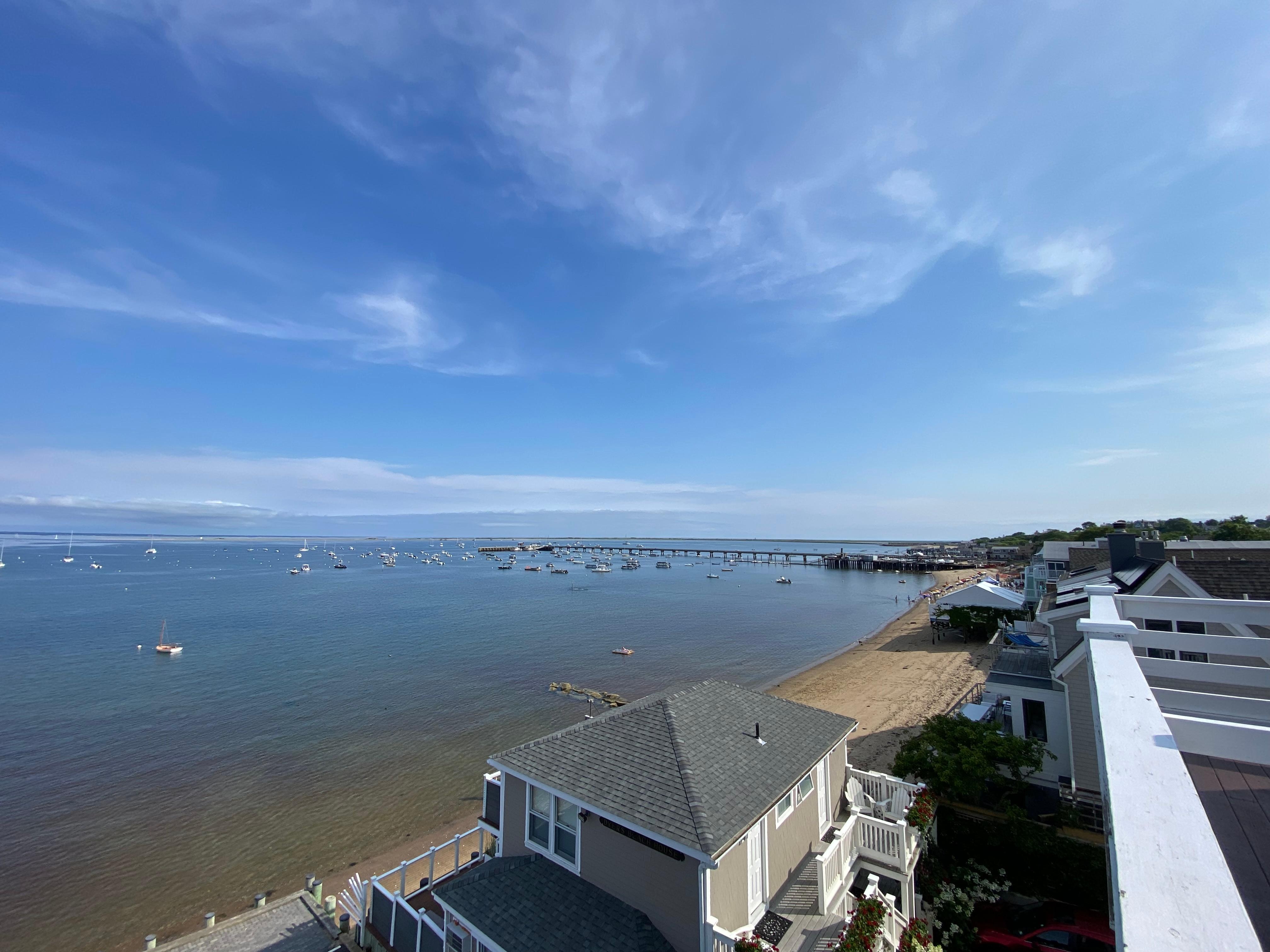View from deck on third floor