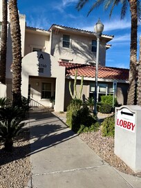 Front entrance to Lobby
