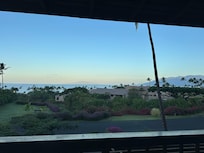 The view from the balcony