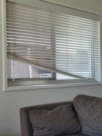 Example of broken shades