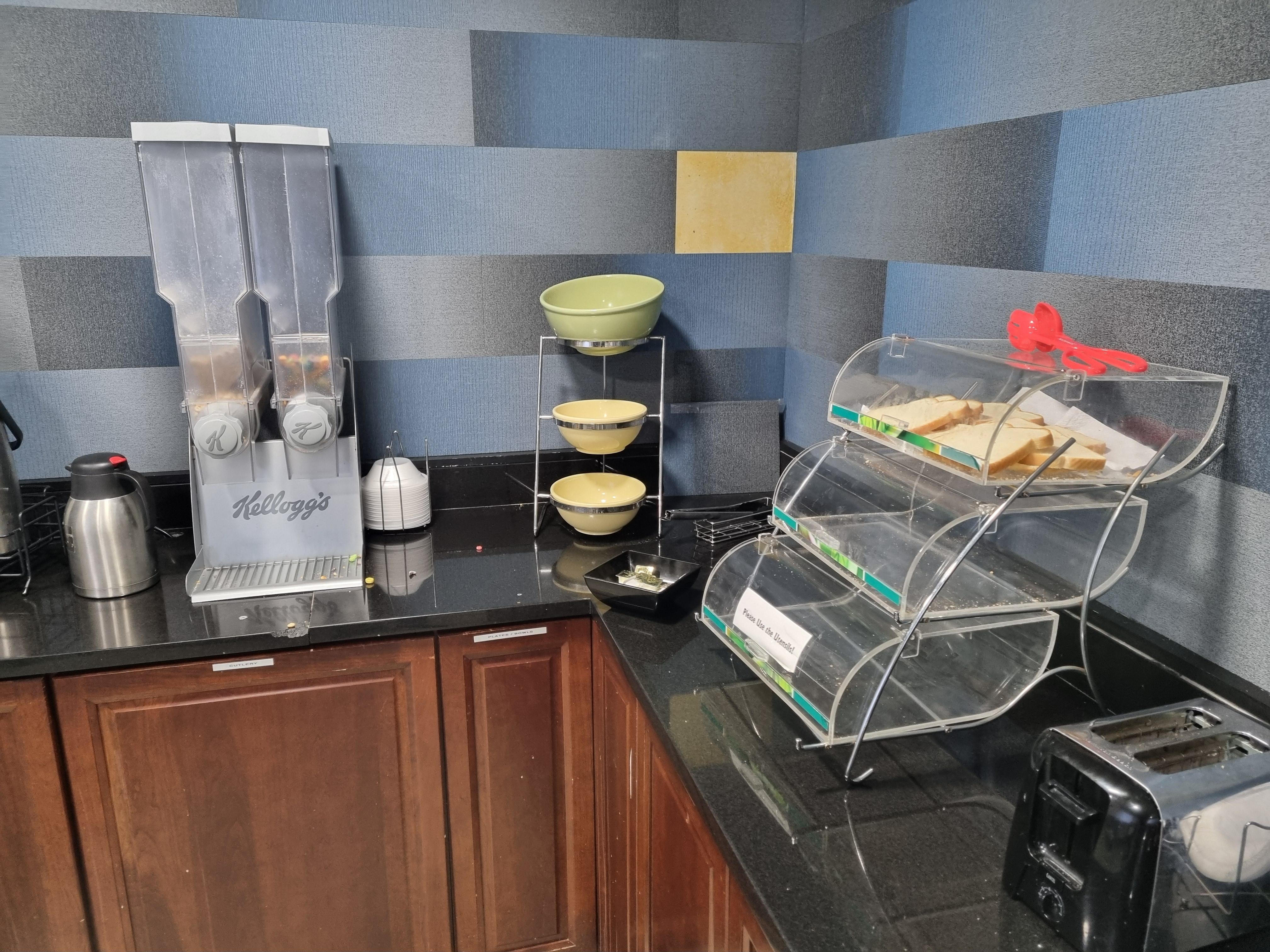 The not breakfast area. 