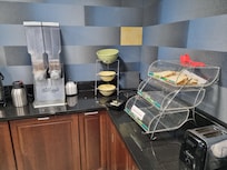 The not breakfast area.