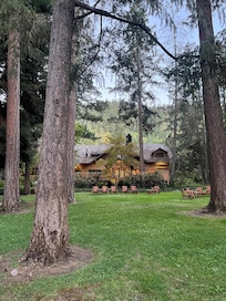 Grounds and lodge
