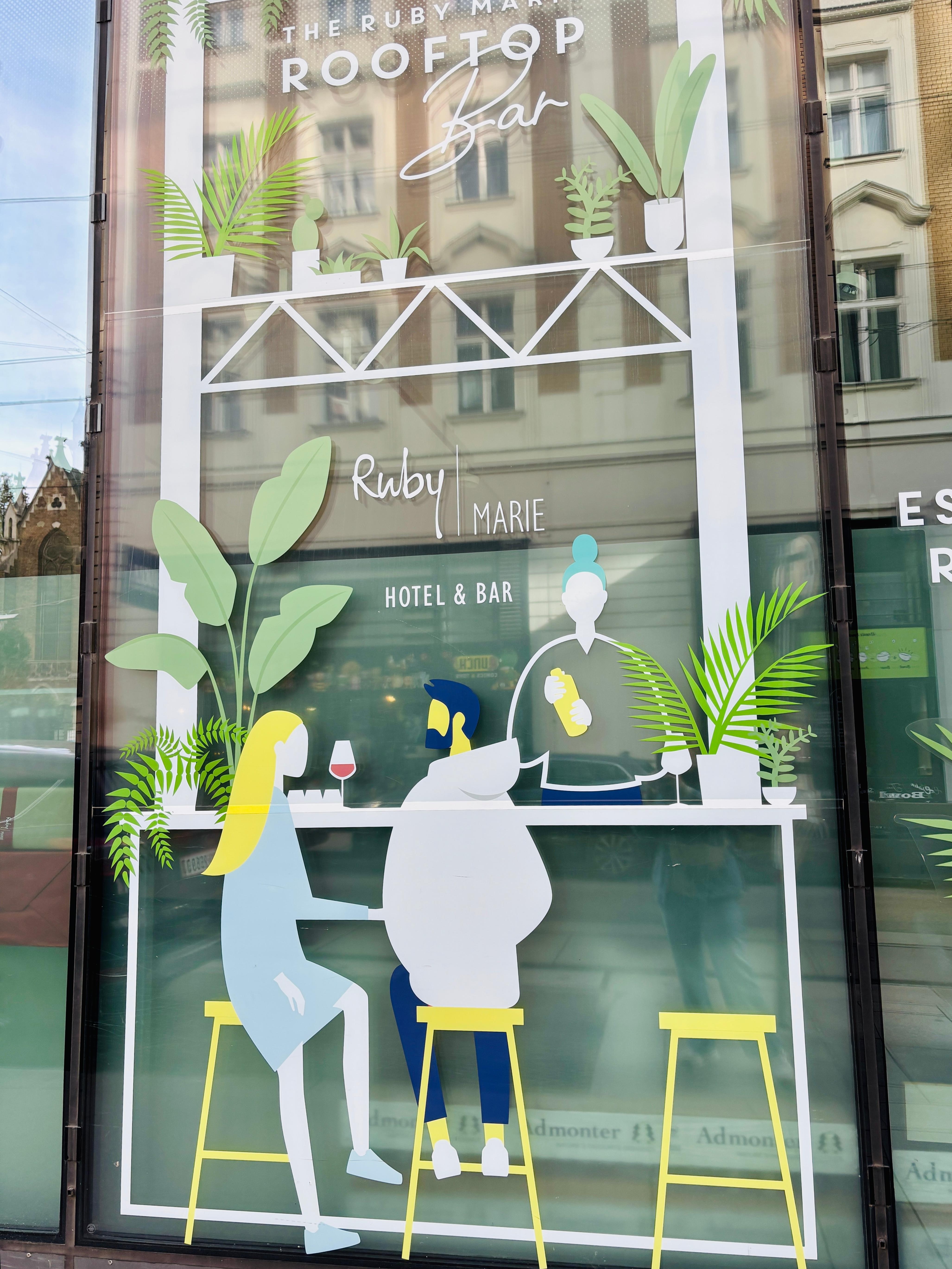 Cool, creative marketing and decor all around this hip hotel. 