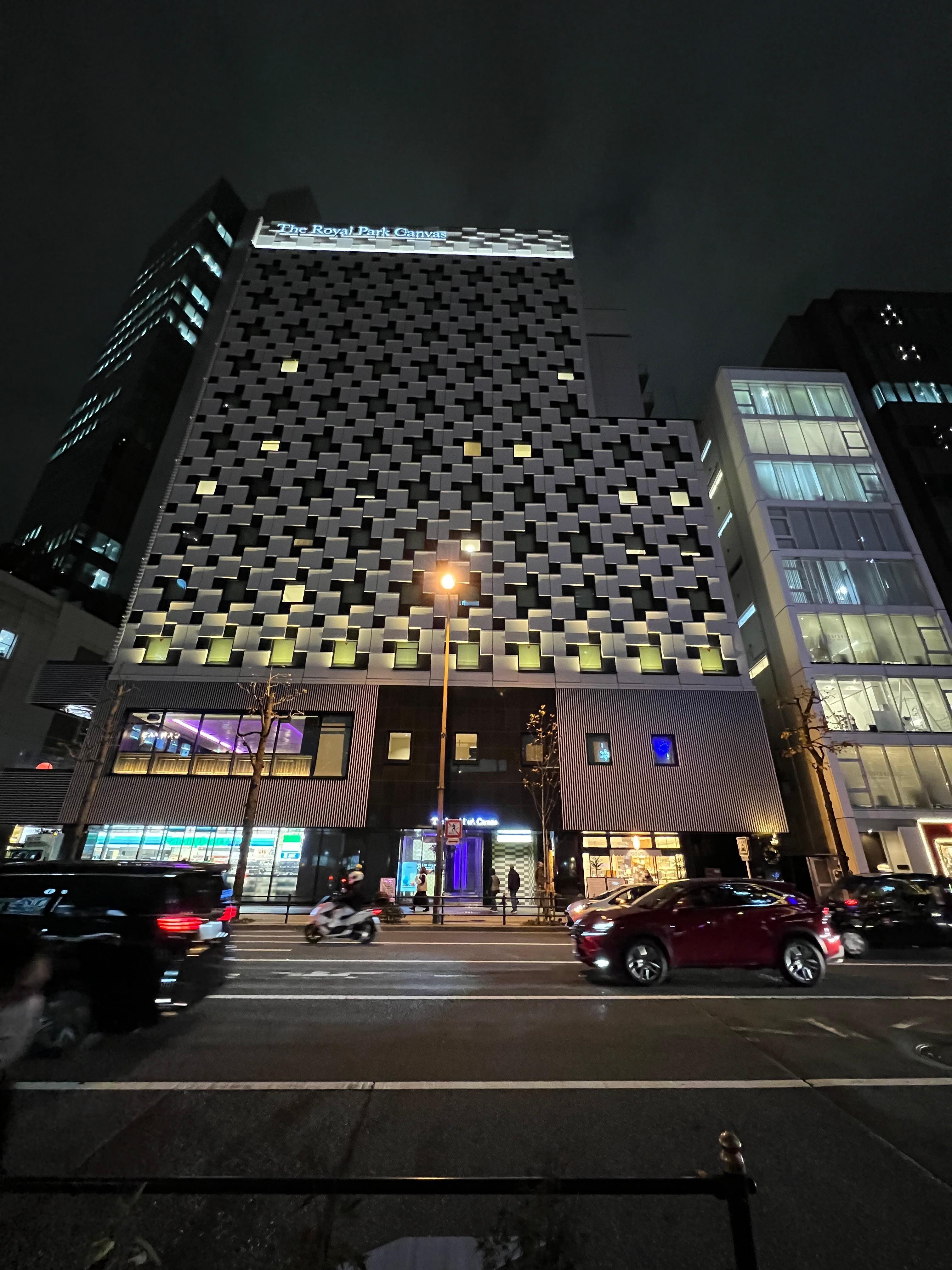 Park Royal Canvas view at floor level looking from across the road.