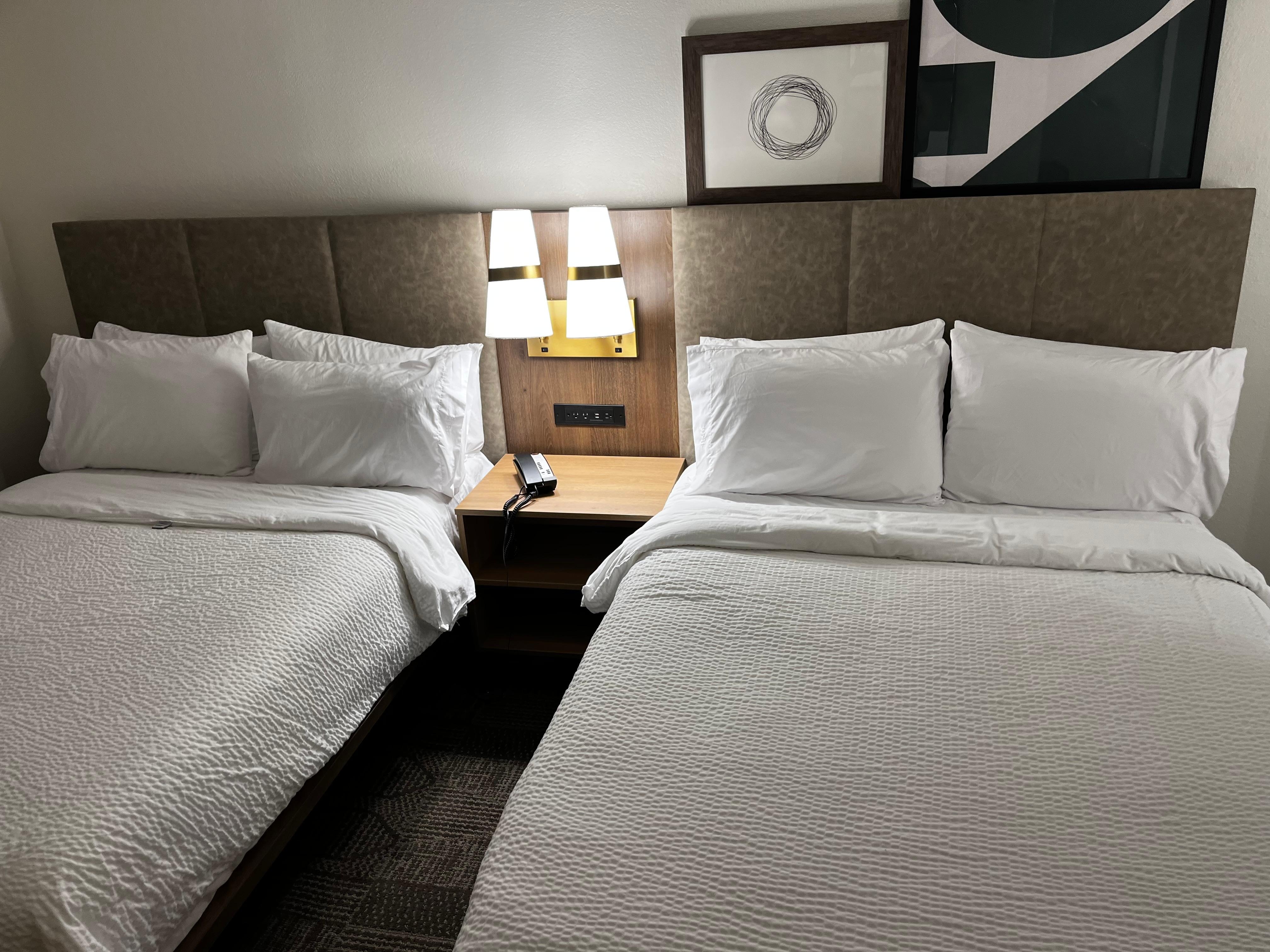 Comfy, clean bedding