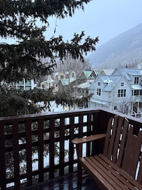 Bedroom balcony was amazing