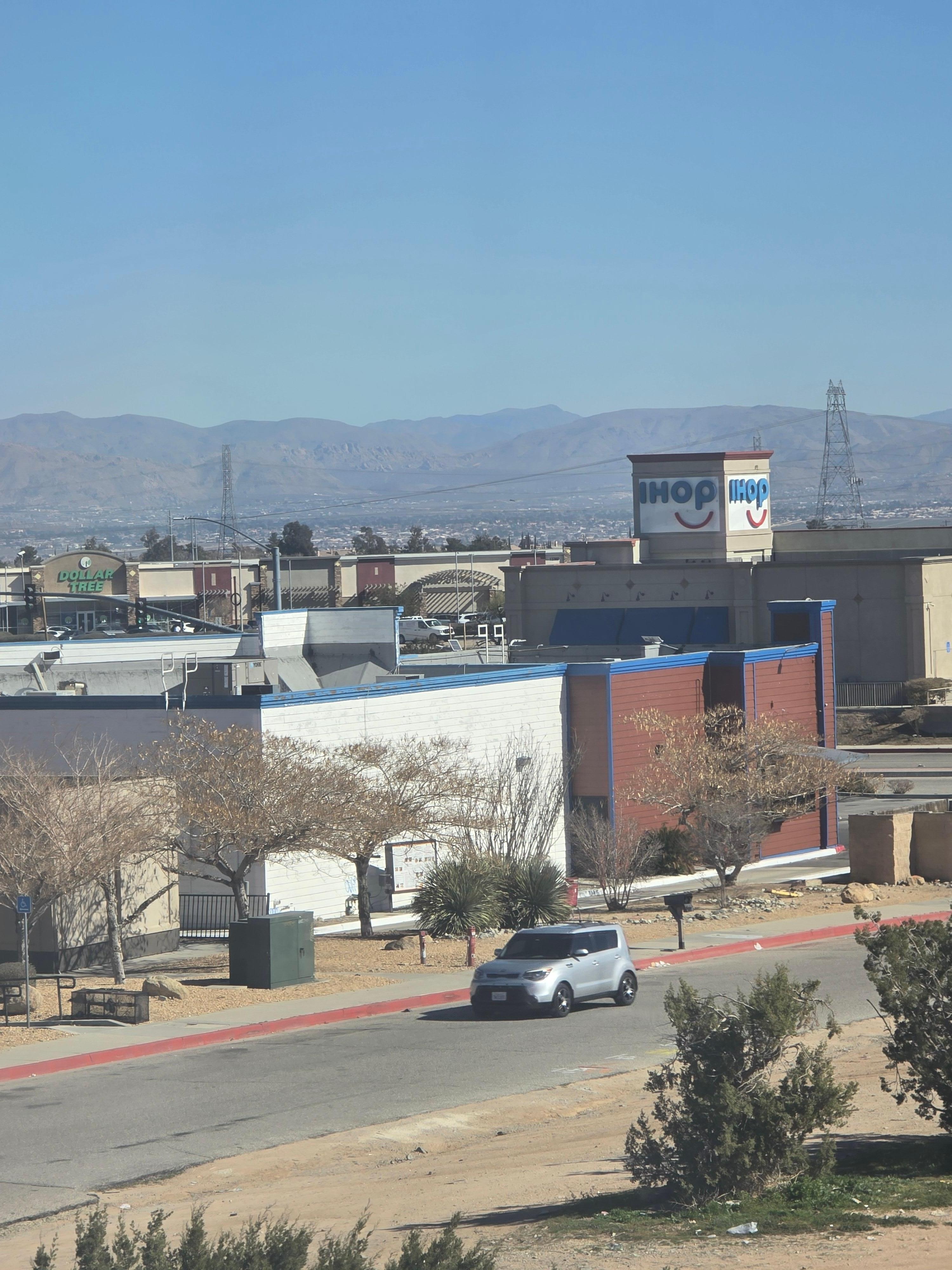 IHOP is in walking distance!