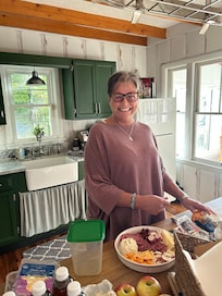 Getting dinner ready