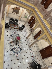 Courtyard at the Brij Castle