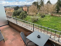 Balcony outside the room