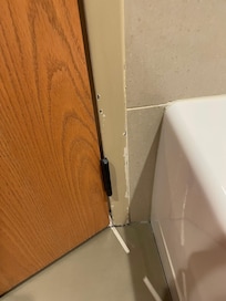 Chipped paint