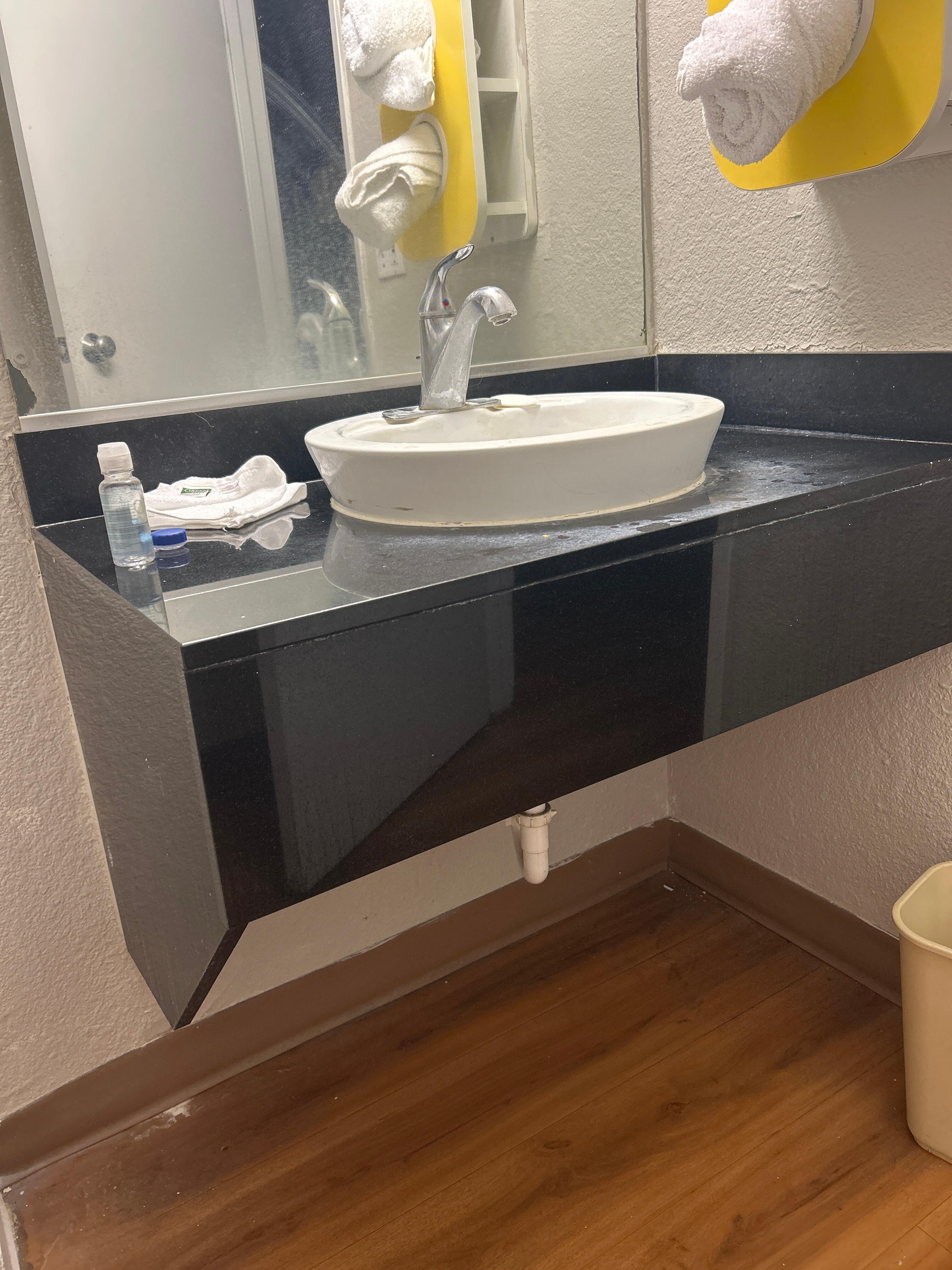 Maybe paint overspray but didn’t smell like fresh paint.