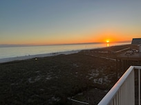 Sunset from main level patio