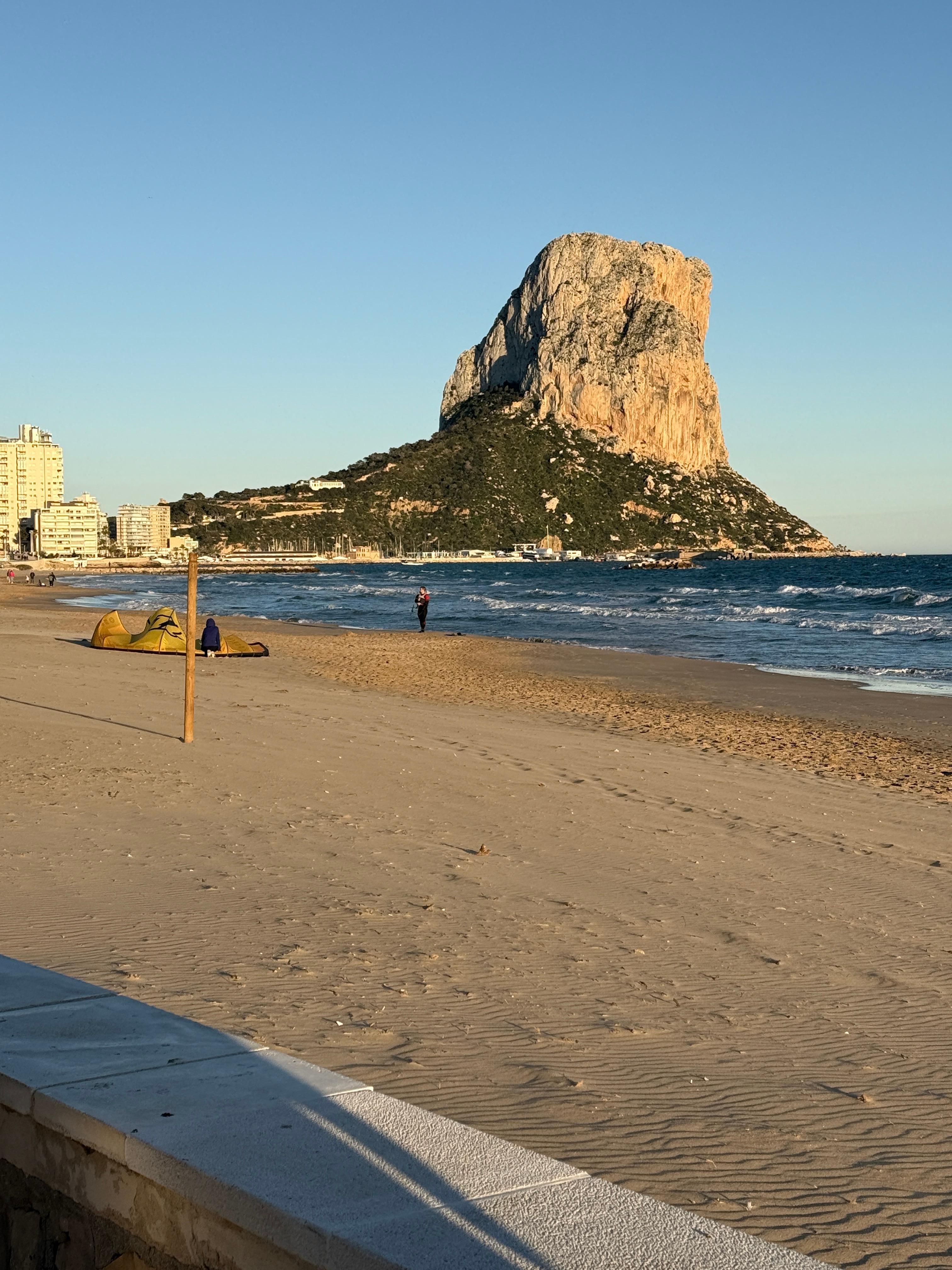 View the of Penon de Ifach