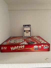 Played cards and Yahtzee with the family